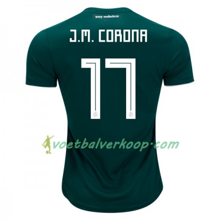 Mexico J.M.Corona 17 Thuisshirt WK voetbal 2018 Mexico J.M.Corona 17 Thuisshirt WK voetbal 2018